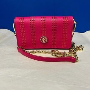Tory Burch pink mini crossbody